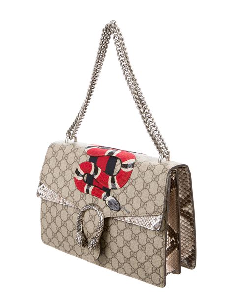 gucci dionysus python embellished bag|Gucci dionysus bag used.